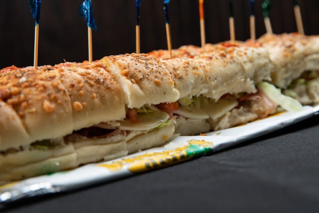 Dagwood's Deli massive club sandwich in Surfside Beach